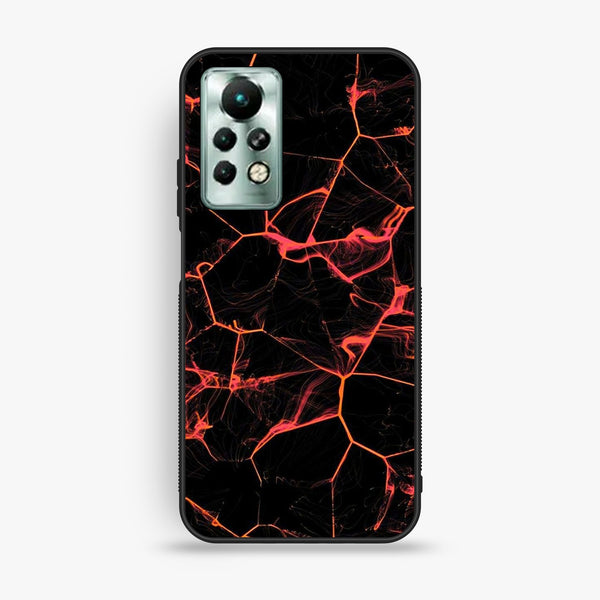 Infinix Note 11 Pro - Black Marble Design 8 - Premium Metal Printed Soft Bumper Shock Proof Case