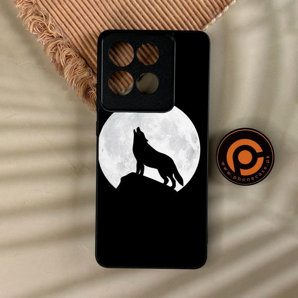 Motorola Moto G86 - Wolf Design 3 - Premium Metal Printed Soft Bumper Shock Proof Case