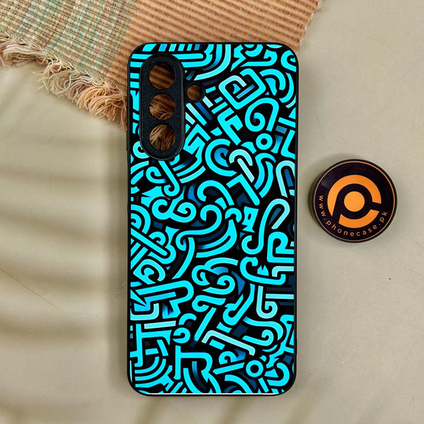 Samsung Galaxy A17 - Doodle Design - Premium Metal Printed Soft Bumper Shock Proof Case