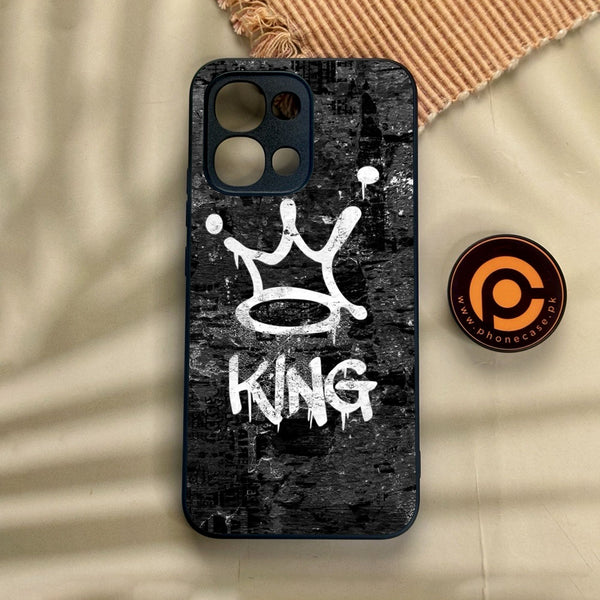 Oppo A6 Pro - King Design 8 - Premium Metal Printed Soft Bumper Shock Proof Case