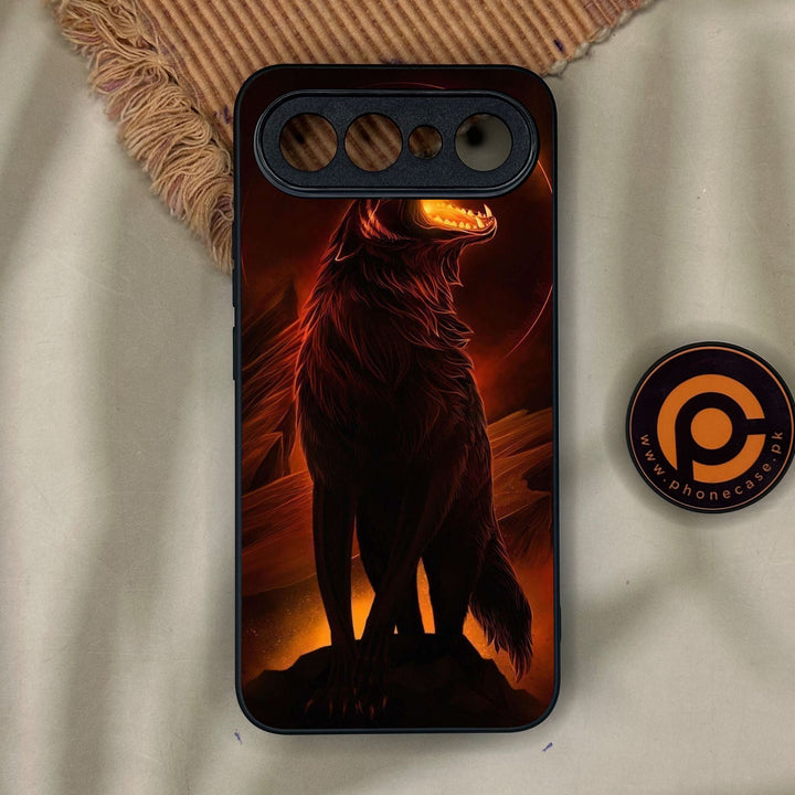 Vivo X300 FE - Wolf Design 6 - Premium Metal Printed Soft Bumper Shock Proof Case