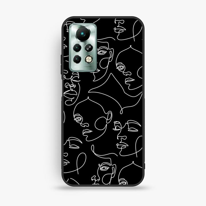 Infinix Note 11 Pro - Girls Design 6 - Premium Metal Printed Soft Bumper Shock Proof Case