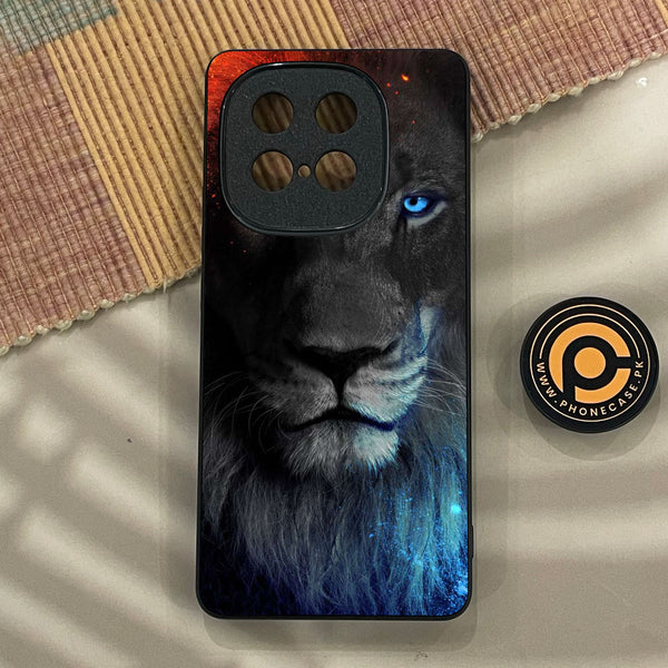 iQOO Z10 Turbo Pro - Tiger Design 4 - Premium Metal Printed Soft Bumper Shock Proof Case