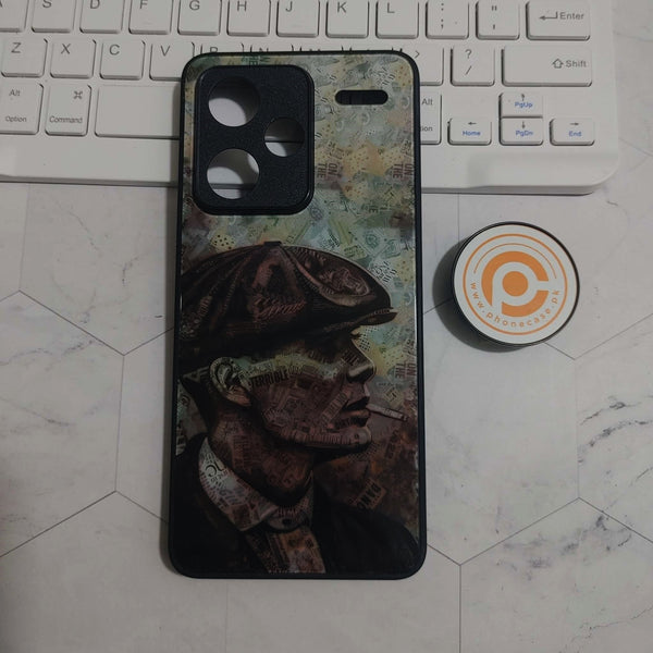 Redmi Note 13 Pro Plus 5G -Tommy Shelby - Premium Metal Printed soft Bumper shock Proof Case  CS-25645