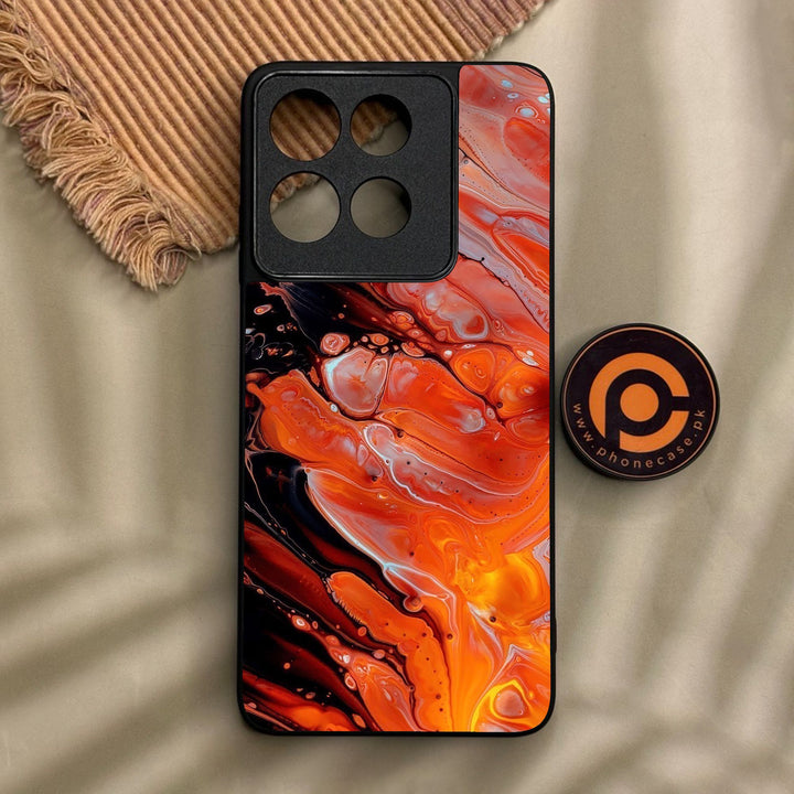 Motorola Moto G56 - Liquid Marble Design 4 - Premium Metal Printed Soft Bumper Shock Proof Case