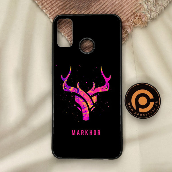 Honor 9X Lite - Markhor Design 6 - Premium Metal Printed Soft Bumper Shock Proof Case