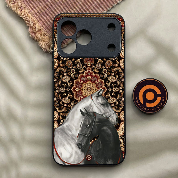 Tecno Spark 50 - Horse Heritage - Premium Metal Printed Soft Bumper Shock Proof Case