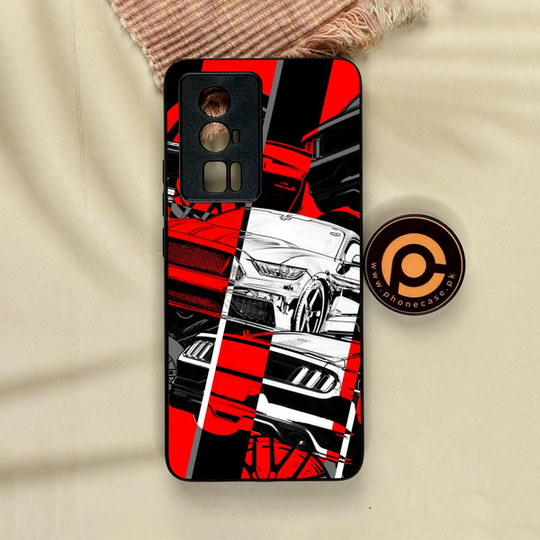 Xiaomi Redmi K60 Pro - Racing Series 2.0 Design 6 - Premium Metal Printed Soft Bumper Shock Proof Case