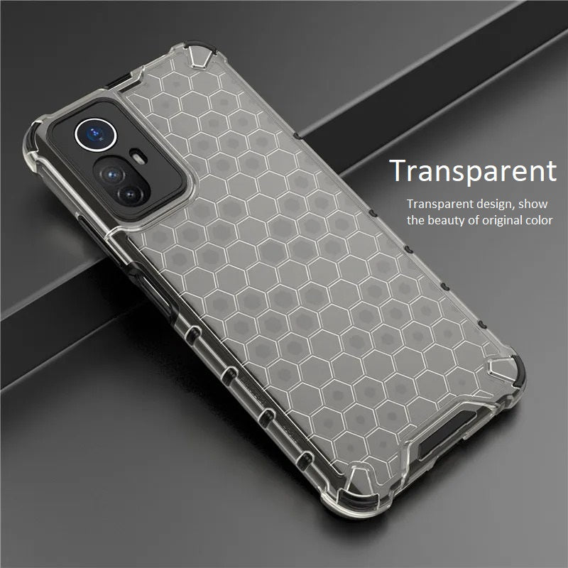 Xiaomi Poco F5 Pro/ Redmi K60 Pro - Airbag Shockproof Hybrid Armor Honeycomb Transparent Cover