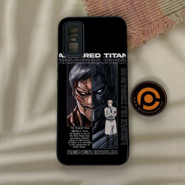 Infinix GT 30 Pro - Battlefront Design 9 - Premium Metal Printed Soft Bumper Shock Proof Case