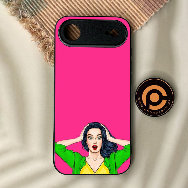 iPhone Air - Anime Girls Design 10 - Premium Metal Printed Soft Bumper Shock Proof Case