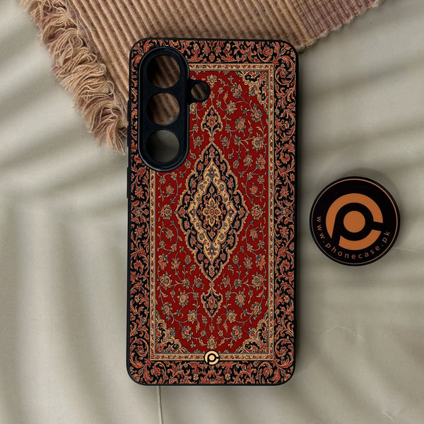 Samsung Galaxy S26 Plus - Persian Rug Design 1 - Premium Metal Printed Soft Bumper Shock Proof Case