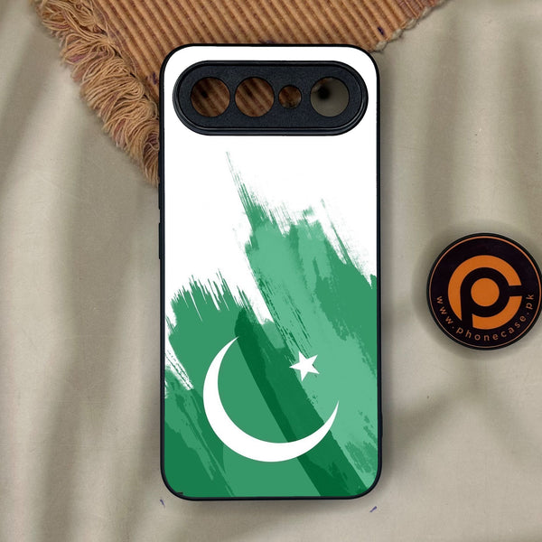 Vivo X300 FE - Pakistani Flag Design 8 - Premium Metal Printed Soft Bumper Shock Proof Case