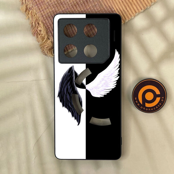 Infinix GT 20 Pro - Angel 2.0 Design 5 - Premium Metal Printed Soft Bumper Shock Proof Case