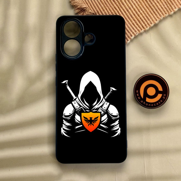 Vivo V60 Lite  - Minimalistic Design 6 - Premium Metal Printed Soft Bumper Shock Proof Case