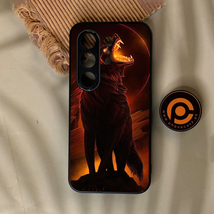 Tecno Camon 50 Ultra - Wolf Design 6 - Premium Metal Printed Soft Bumper Shock Proof Case