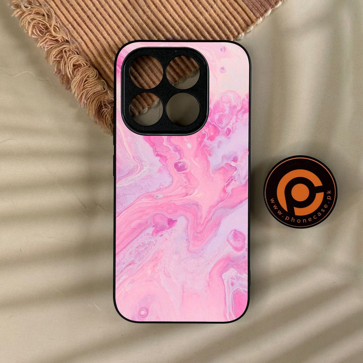 Xiaomi 17 - Pink Design 6 - Premium Metal Printed Soft Bumper Shock Proof Case