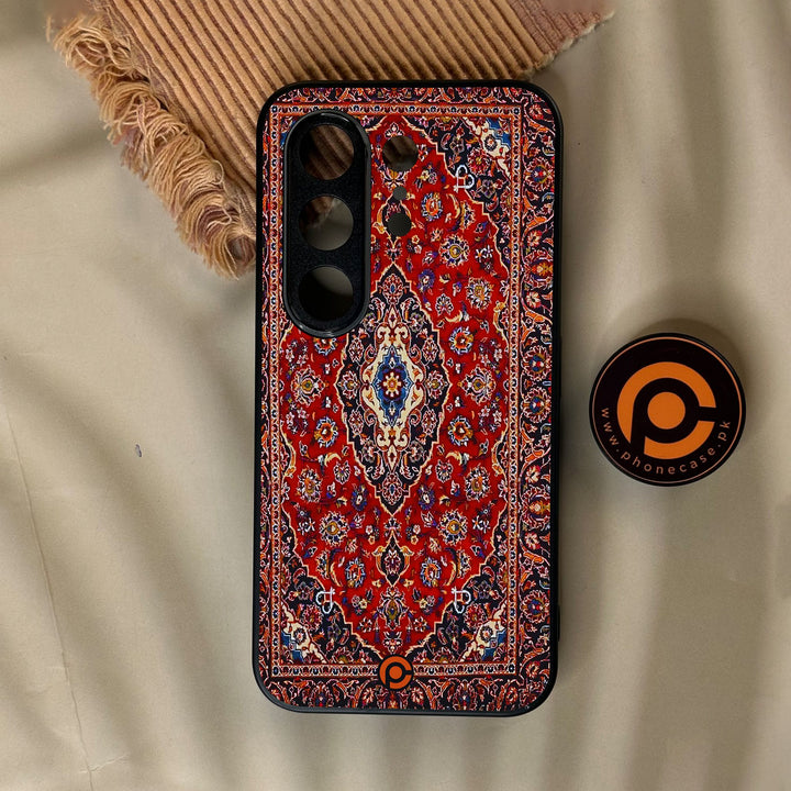 Tecno Camon 50 Ultra - Persian Rug Design 2 - Premium Metal Printed Soft Bumper Shock Proof Case