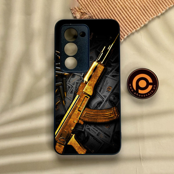 Xiaomi Redmi 15 - Dollar Design 6 - Premium Metal Printed Soft Bumper Shock Proof Case