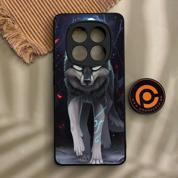 Xiaomi Redmi Note 15 Pro - Wolf Design 8 - Premium Metal Printed Soft Bumper Shock Proof Case