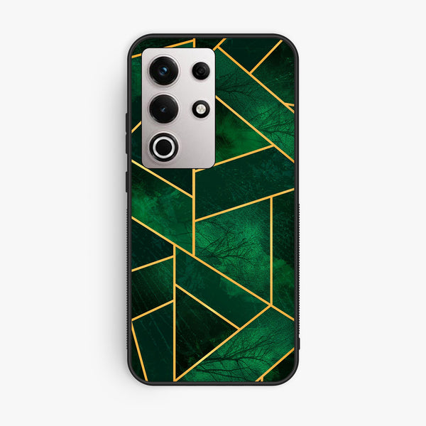 Itel S25 Ultra - Geometric Design 10 - Premium Metal Printed Soft Bumper Shock Proof Case