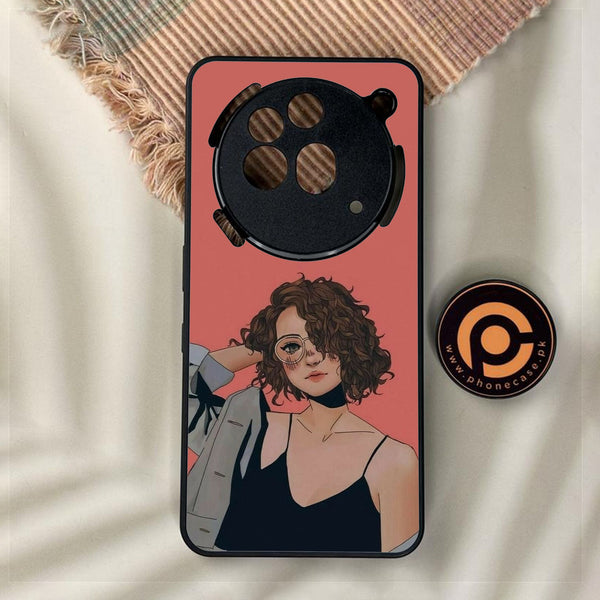 Nothing Phone 3a Pro - Anime Girls Design 6 - Premium Metal Printed Soft Bumper Shock Proof Case