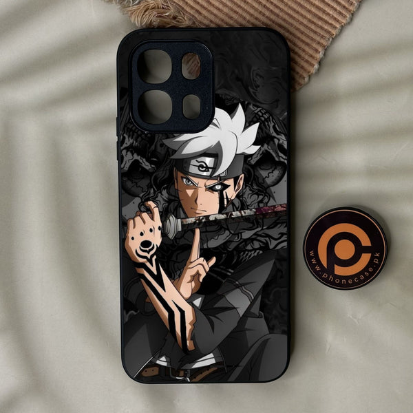 Oppo A6x - Anime 2.0 Design 1 - Premium Metal Printed Soft Bumper Shock Proof Case