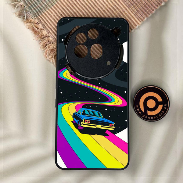 Nothing Phone 3a Pro - Drive To The Moon - Premium Metal Printed Soft Bumper Shock Proof Case