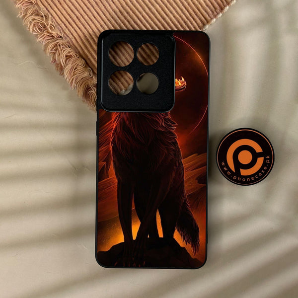 Motorola Moto G86 - Wolf Design 6 - Premium Metal Printed Soft Bumper Shock Proof Case