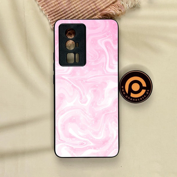 Xiaomi Redmi K60 Pro - Pink Design 9 - Premium Metal Printed Soft Bumper Shock Proof Case