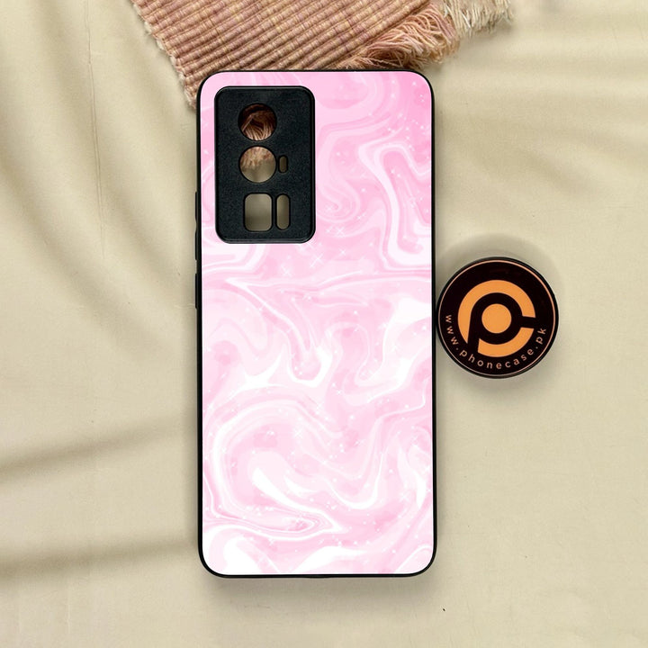 Xiaomi Redmi K60 Pro - Pink Design 9 - Premium Metal Printed Soft Bumper Shock Proof Case