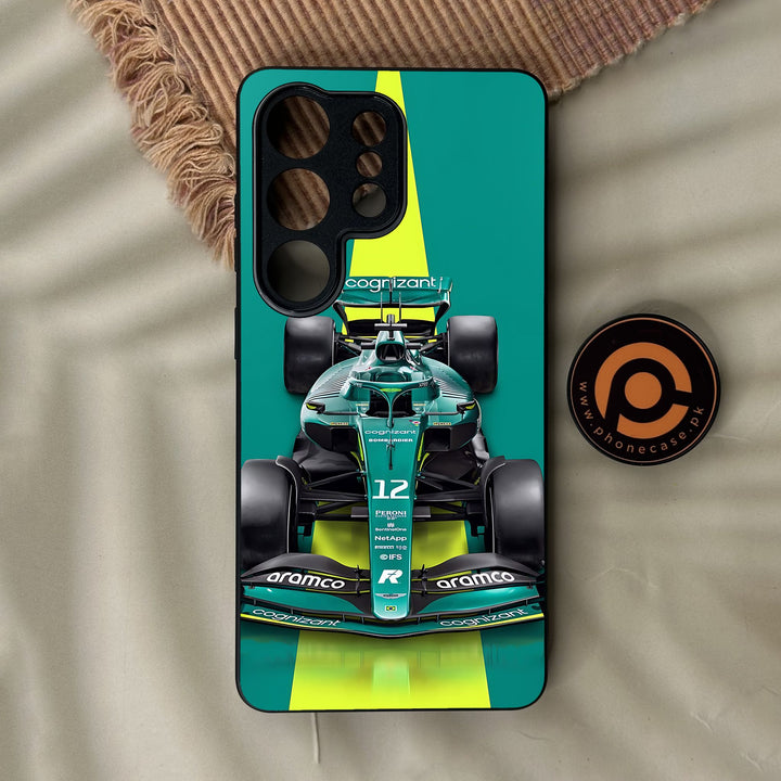 Samsung Galaxy S26 Ultra - Formula 1 Design 6 - Premium Metal Printed Soft Bumper Shock Proof Case
