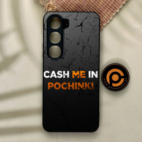 Vivo Y21d - Cash Me - Premium Metal Printed Soft Bumper Shock Proof Case