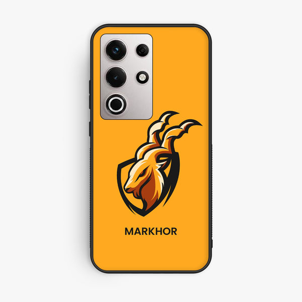 Itel S25 Ultra - Markhor Design 7 - Premium Metal Printed Soft Bumper Shock Proof Case