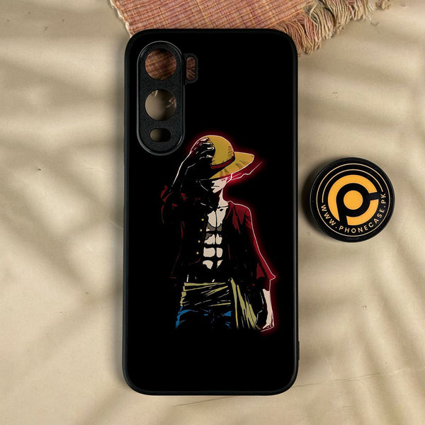 Itel City 200 - Anime Series Design 5 - Premium Metal Printed Soft Bumper Shock Proof Case