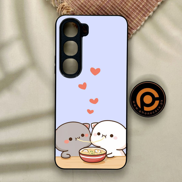 Vivo Y21d - Cute Bubu Dudu Design 10 - Premium Metal Printed Soft Bumper Shock Proof Case