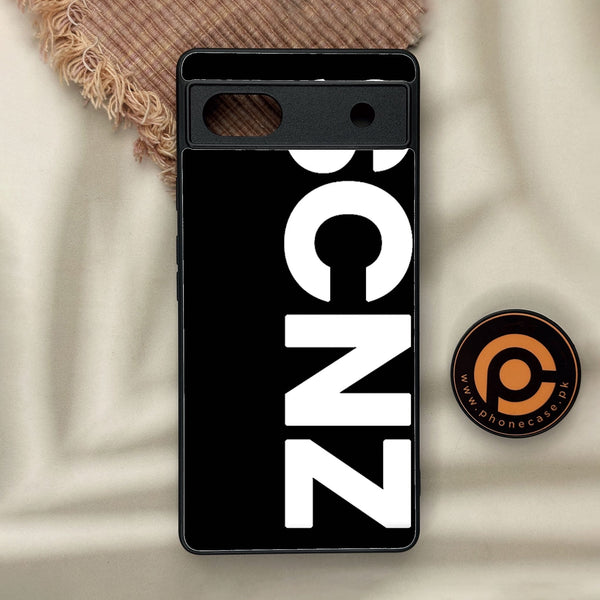 Google Pixel 6a - Scnz - Premium Metal Printed Soft Bumper Shock Proof Case