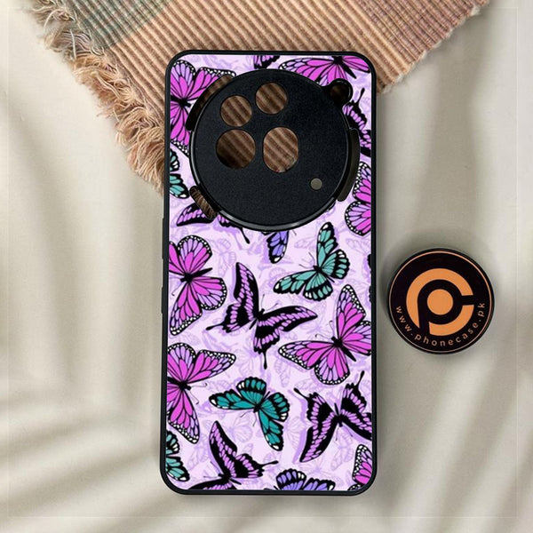 Nothing Phone 3a Pro - Butterflies Design 10 - Premium Metal Printed Soft Bumper Shock Proof Case