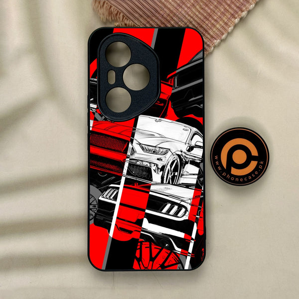 Honor 400 Pro - Racing Series 2.0 Design 6 - Premium Metal Printed Soft Bumper Shock Proof Case