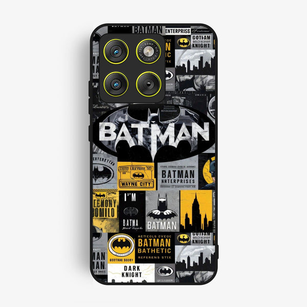 Motorola Edge 70 - The Gotham Collage - Premium Metal Printed Soft Bumper Shock Proof Case