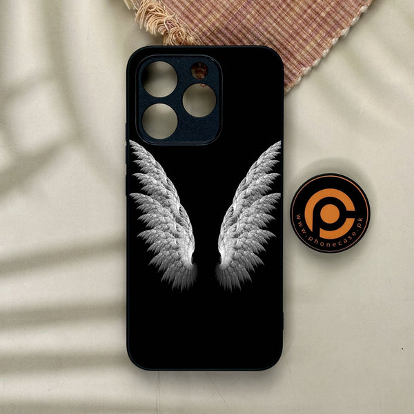 Realme 15T - Angel Wings Design 6 - Premium Metal Printed Soft Bumper Shock Proof Case