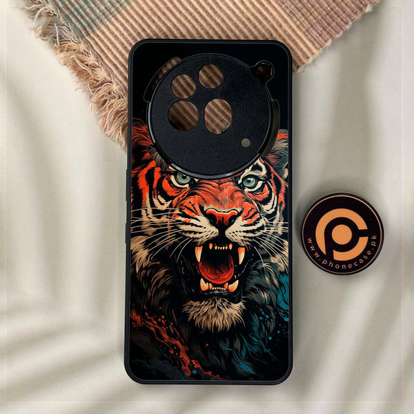 Nothing Phone 3a Pro - Tiger 2.0 Design 3 - Premium Metal Printed Soft Bumper Shock Proof Case
