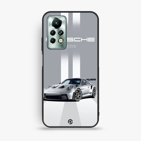 Infinix Note 11 Pro - Porsche Gt3 Rs Thrill - Premium Metal Printed Soft Bumper Shock Proof Case