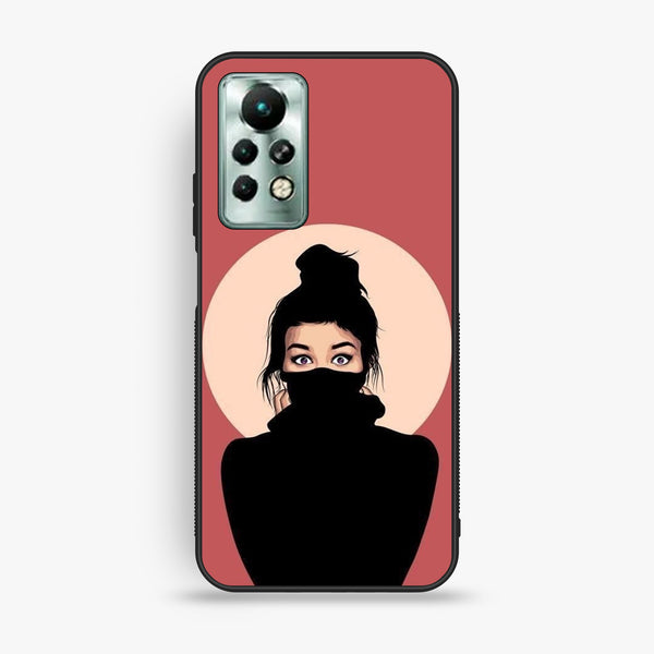 Infinix Note 11 Pro - Anime Girls Design 8 - Premium Metal Printed Soft Bumper Shock Proof Case