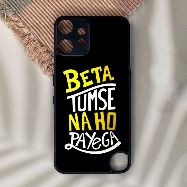 Nothing CMF Phone 2 Pro - Beta Tum Se Na Ho - Premium Metal Printed Soft Bumper Shock Proof Case