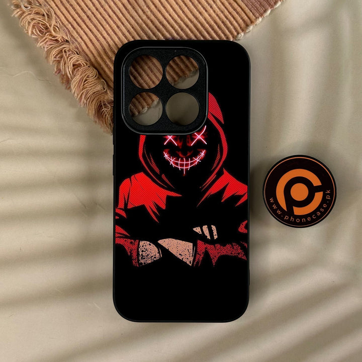 Xiaomi 17 - Anonymous 2.0 Design 5 - Premium Metal Printed Soft Bumper Shock Proof Case