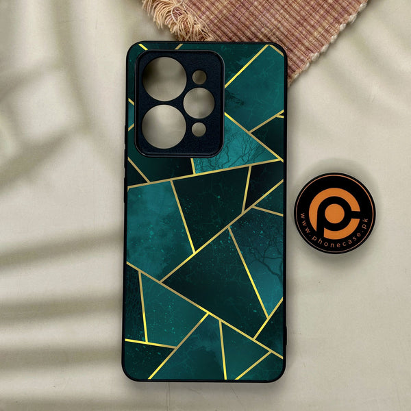 Realme 15 - Geometric Design 1 - Premium Metal Printed Soft Bumper Shock Proof Case