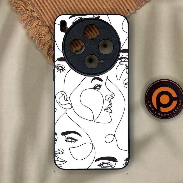 Vivo X300 - Girls Design 7 - Premium Metal Printed Soft Bumper Shock Proof Case