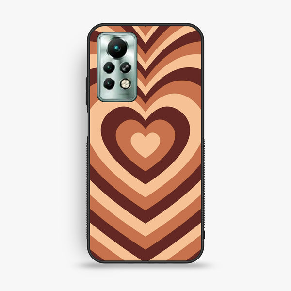 Infinix Note 11 Pro - Heartbeat Design 2 - Premium Metal Printed Soft Bumper Shock Proof Case