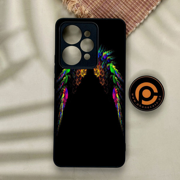 Realme 15 - Angel Wings Design 10 - Premium Metal Printed Soft Bumper Shock Proof Case